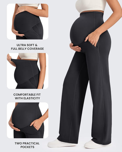 MomEase™ Maternity Wide Leg Pants